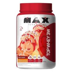 Whey Protein Top Whey 3W Mais Sabor 900 g - Max Titanium-Unissex