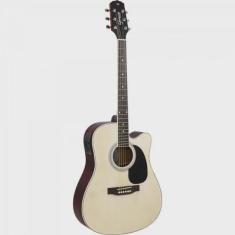 Violao Eletroacustico Dreadnought aco GDC-1 ceq Natural Satin Giannini