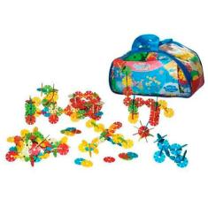 Sacola de Blocos de Montar Discos de Encaixe 1000 Peças