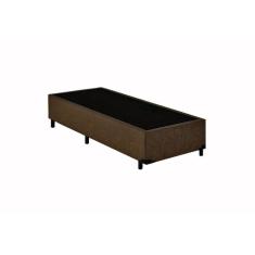 Cama Box -  Bello Box - Solteiro 88 Suede Marrom