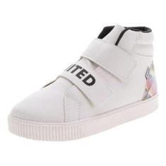 Tênis Infantil Cano Alto Now United Pampili - 435205-Feminino