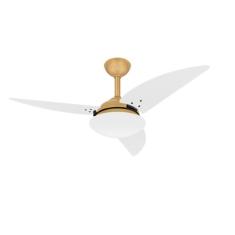 Ventilador Teto Potente Sala Class Dourado 3 Pás Ventax 110V, 110V