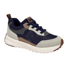 Tênis Bibi Infantil Jogging 1236007 Azul Marinho-Unissex