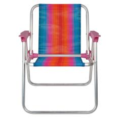 Cadeira Infantil Alta Alumínio Mor  ( ROSA )