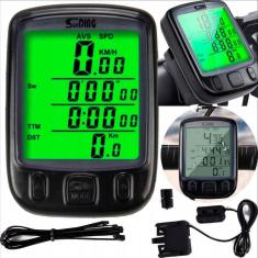 Ciclocomputador Velocímetro Luz Noturna Bike Bicicleta Cor