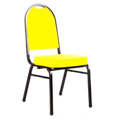 Cadeira para Hotel e Auditório Linha Hotel Amarelo
