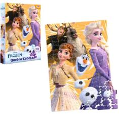 Quebra Cabeça Infantil Frozen 200 Peças - Toyster