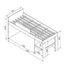 Cama Infantil Com Protetor e Cortina 90 Imaginação Meu Fofinho Art in 