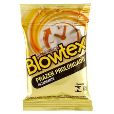 Preservativo Blowtex Retardante c/ 3 Unidades