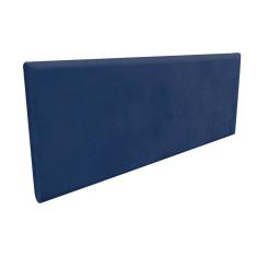 Cabeceira Painel Clean Box Casal 160cm Azul Marinho