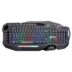 Teclado Gamer Elg Death Machine - Preto