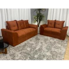 Sofá 2 e 3 Lugares Terracota 604 Porto - Alpoim