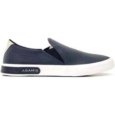 Tênis Aramis Stripe Slip On Marrom Masculino-Masculino