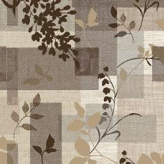 Papel de Parede Adesivo Floral Marrom - 109