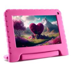 Tablet Kid Pad Nb411 64gb 4gb Ram 7 Android 13 Rosa Multi NB411