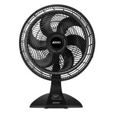 Ventilador de Mesa Arno Turbo Force 2 Em 1 VF42 40cm Preto 127v