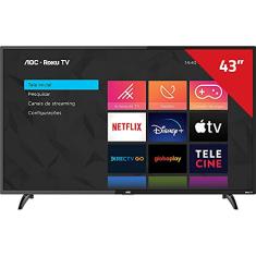 Smart TV LED 43" HD AOC 43S5195/7 - Wifi, USB, HDMI