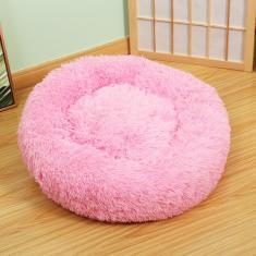 KAIJIE Cama de cachorro para cães extra – Cama lavável para animais de estimação, antiderrapante, redonda e fofa, para cães com 120 cm de diâmetro