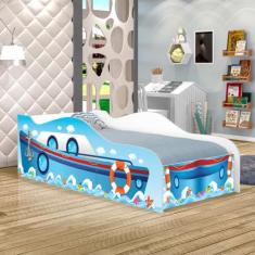 Cama Barquinho Joy Azul Infantil - Mais de Casa