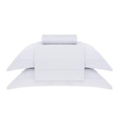 Kit Jogo de Lençol Buddemeyer 4 Peças Cama Super King 300 Fios Cetim B