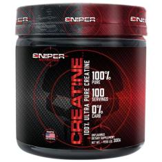 Creatina 100% Pura Em Pó Sniper Nutrition, 300g