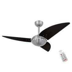 Ventilador Volare Off Class Tabaco 110V E Controle Remoto