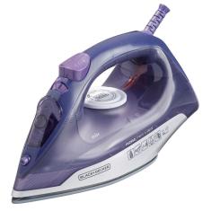 Ferro A Vapor Black & Decker FX2550 Ceramic Gliss Branco Com Roxo 220V