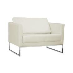 Poltrona Decorativa Julia 106cm Corano Bege Claro