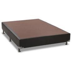 Cama Box Base Universal Casal Courano Nero Black (138x188x20) - Ortobo