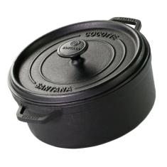 Caçarola Cocotte Em Ferro Fundido 24Cm 3,8L Santana