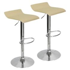 Kit 2 Banquetas Toquio Wave Enzo Belo Horizonte Recouro Giratória C/ R