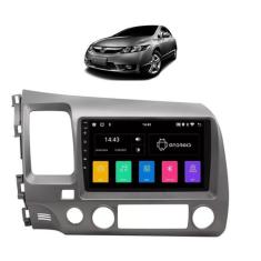 Kit Multimidia Civic G8 2006 / 2011 Carplay AndroidAuto 9 Pol BT USB F