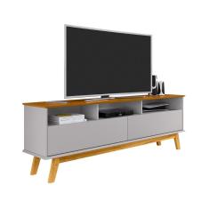 Rack Bancada Para TV 65 Polegadas Sala Elegant 2 Portas