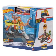 Pista Hot Wheels City Downtown  Lava Rápido HDR27 Mattel