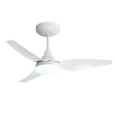 Ventilador de teto aliseu mestre com controle remoto - bivolt - branco