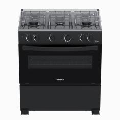 Fogao a Gas 5 Bocas Venax Picasso GIII Preto