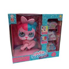 Boneca - Diver Surprise My Pet - Faz Xixi Coelhinha - 8226 - DIVERTOYS