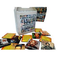 Aprendendo Personalidades da História Jogo da Memória 10 pares - Coleç