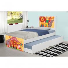 Bicama Juvenil Adesivada Palhaço Circo