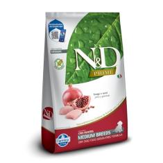 N&D PRIME Ração Farmina N&D Prime Frango E Romã Cães Filhotes Raças Médias - 10 1Kg