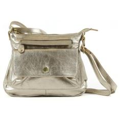 Bolsa Feminina Transversal lateral Festa Viagem em Couro Legitimo - Be