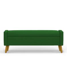 Recamier Bau Paris 1,20m Suede Verde - Inova Decor