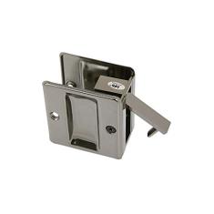 idh by St. Simons Puxador de porta de passagem de latão sólido de qualidade premium 25410-15A, níquel antigo