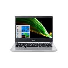 Notebook Acer Aspire 5 Intel Core i3-1005G1, 4GB RAM, SSD 128GB NVMe, 14 HD Ultrafino, UHD Graphics, Windows 10 Home, , Prata - A514-53-31PN