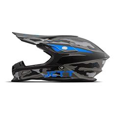 CAPACETE OFF ROAD JETT FAST FACTORY EDITION 3 AZUL TAM. 62