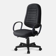 Cadeira Presidente Belluno Giratória Back 2585 C/br 0097