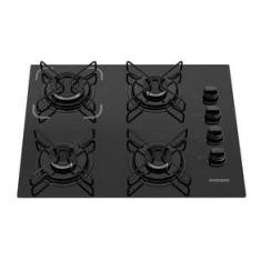 Cooktop Itatiaia Essencial 4 Bocas Vidro Preto Bivolt 3700000192 Bivolt