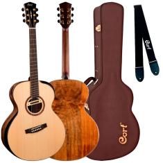 Violão Cort Maciço Cut Craft Limited C/ Hard Case & Lr Baggs