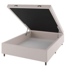 BASE BOX BAU CASAL CAIRO (43X138x188CM)  TURKEY CREME - CASA GIULIA