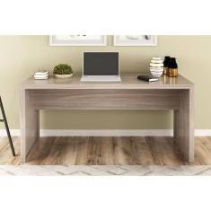 Mesa de Escritório Secretária ME4109 Carvalho - Tecno Mobili